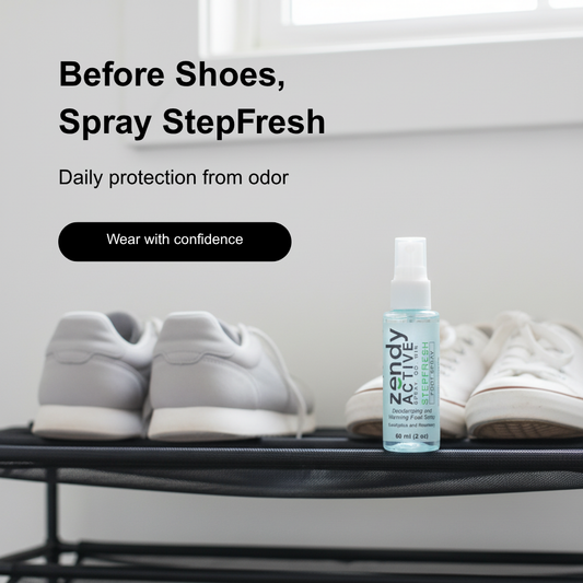 Zendy Active - StepFresh Foot Spray - 60ml