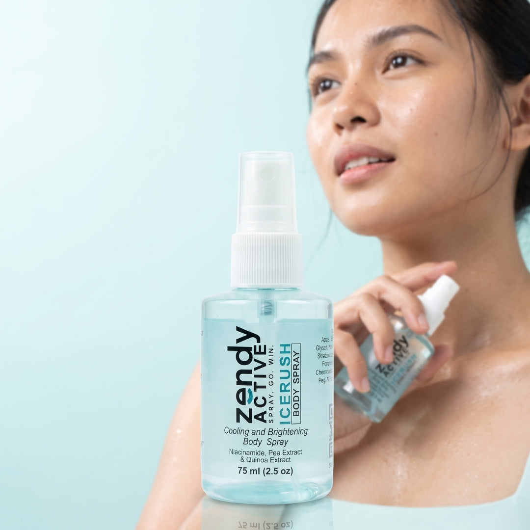 Cooling freshness with skincare support.