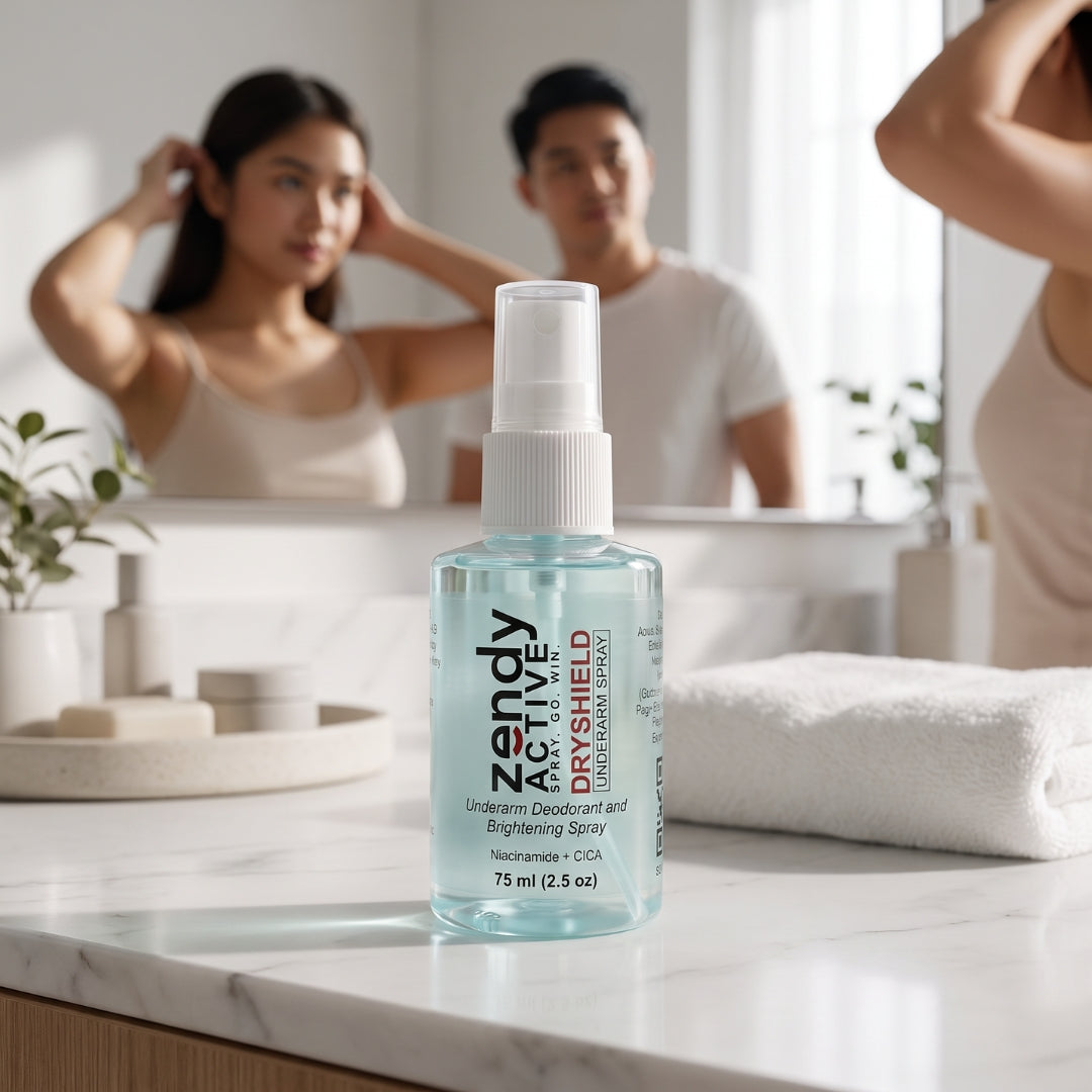 Stay dry, smell fresh, and feel confident.