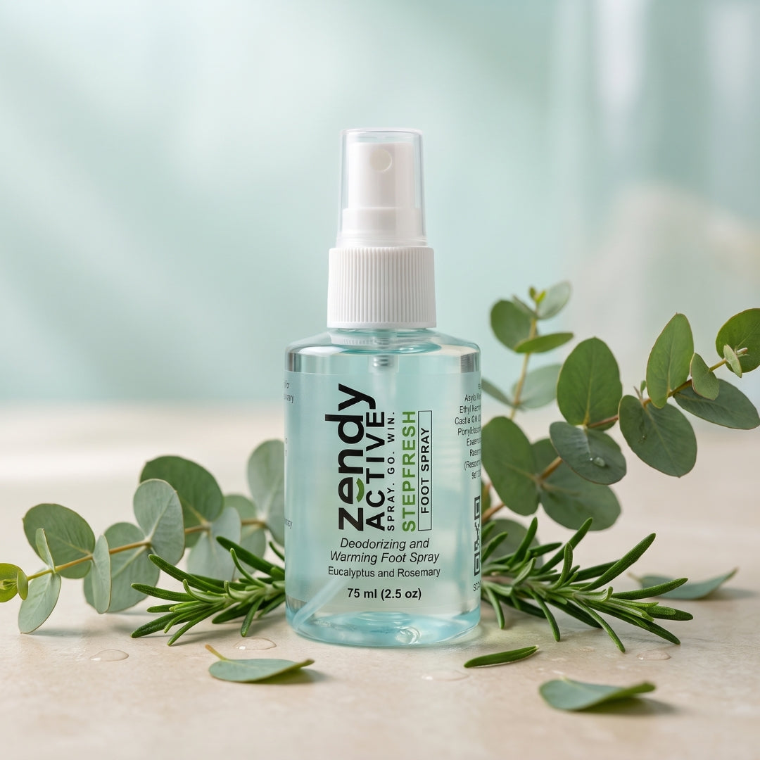 With Eucalyptus and Rosemary Oils