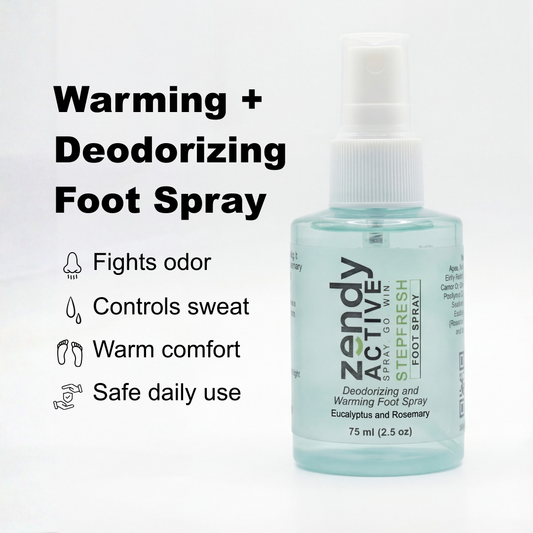 Zendy Active - StepFresh Foot Spray - 75ml