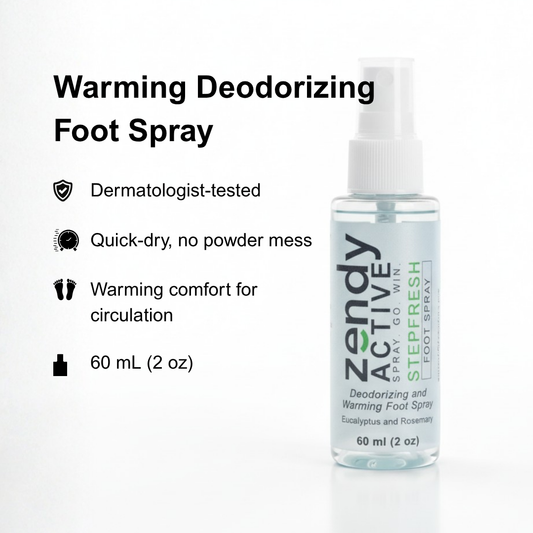 Zendy Active - StepFresh Foot Spray - 60ml