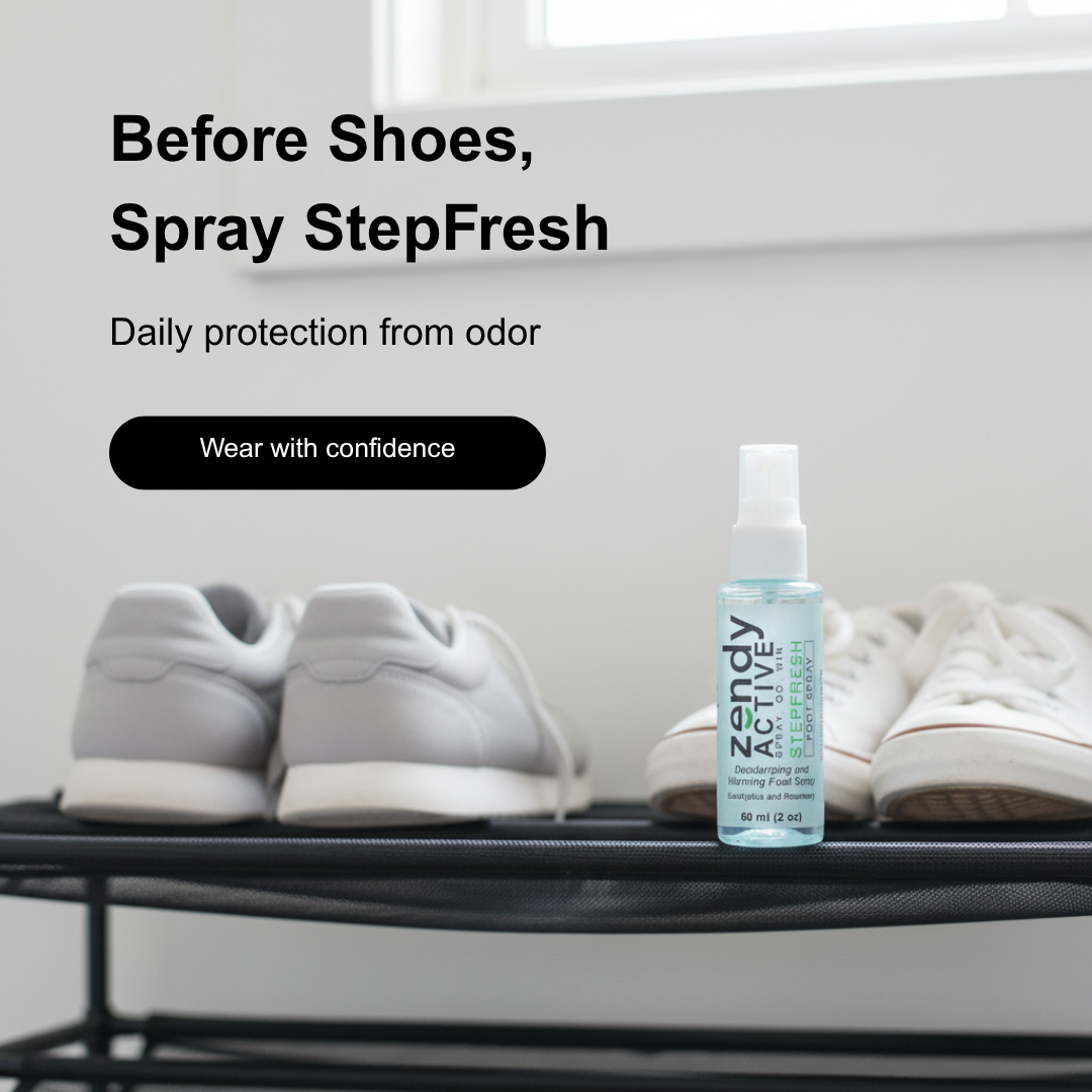Zendy Active - StepFresh Foot Spray - 60ml