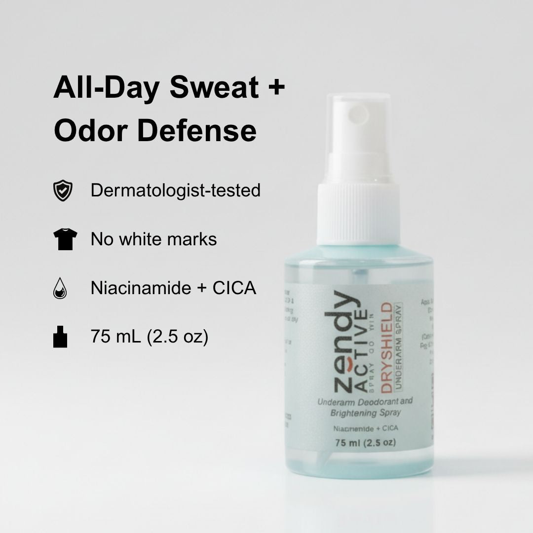 Zendy Active - DryShield Underarm Spray - 60ml