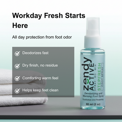 Zendy Active - StepFresh Foot Spray - 60ml