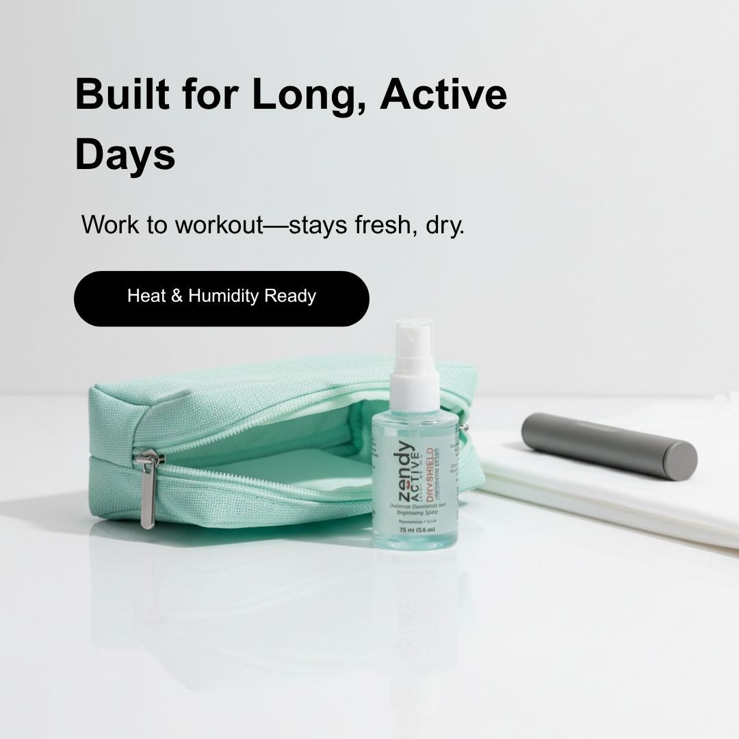 Zendy Active - DryShield Underarm Spray - 60ml