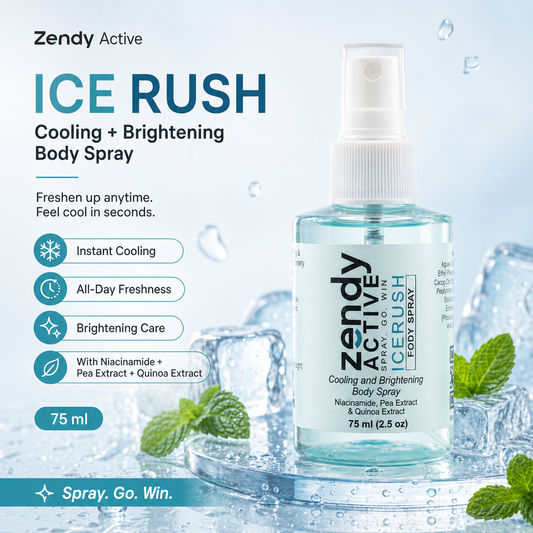 Zendy Active - IceRush Body Spray - 75ml